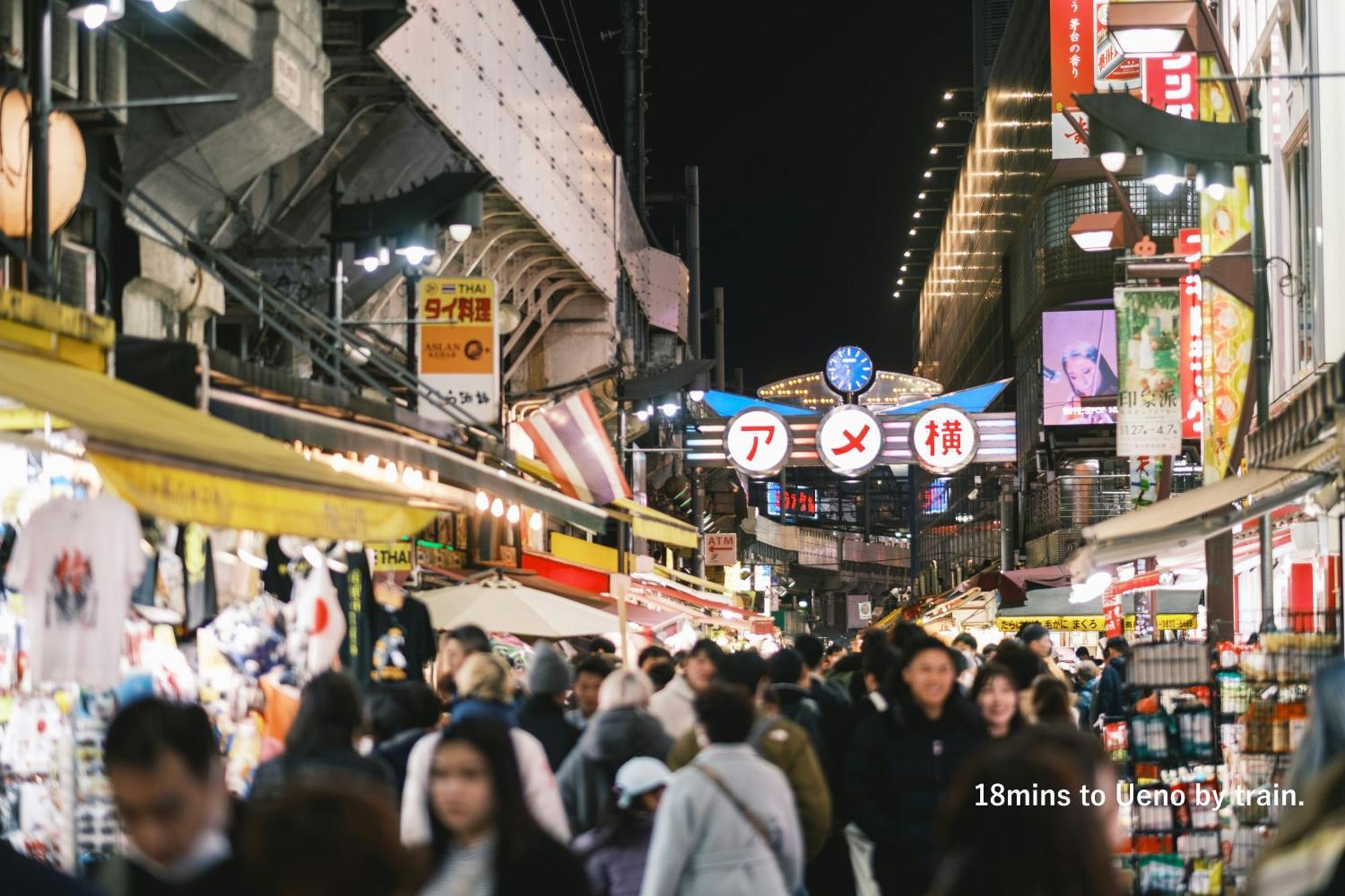 東京スカイツリー眺望 一棟貸切 駅徒歩50秒 浅草8分 スカイツリー4分 銀座20分 Apartment โตเกียว ภายนอก รูปภาพ